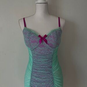 vintage lace lingerie dress